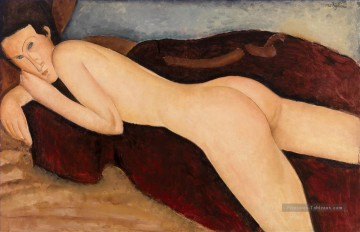  nude Peintre - Nu couché du Back Amedeo Modigliani